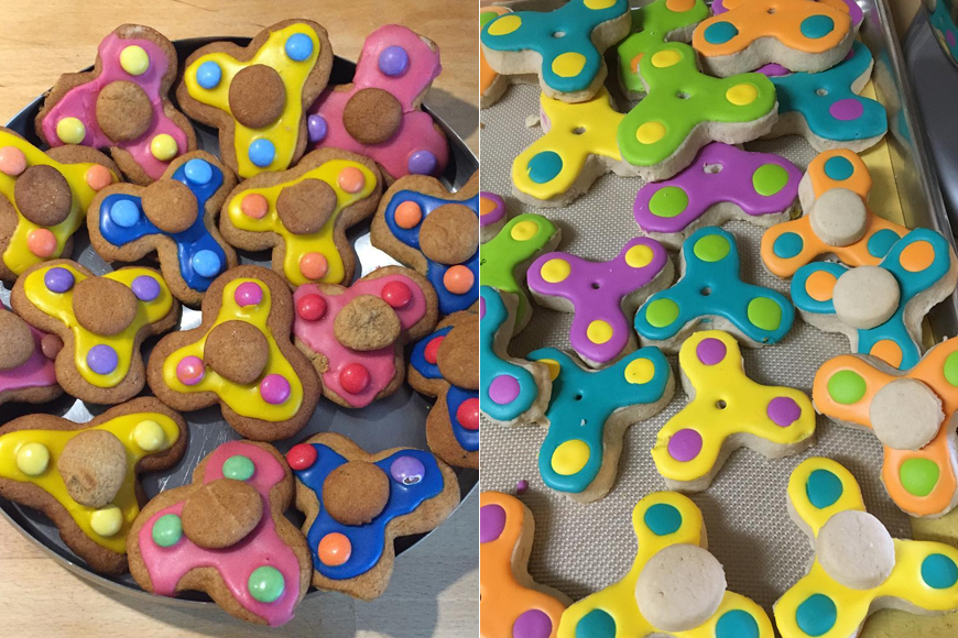 Fidget Spinner Cookies Fidget Spinner Cookies