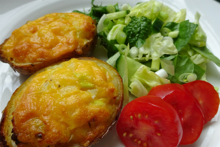 Ten Simple Ideas For Filled Potato Skins Ten Simple Ideas For Filled Potato Skins