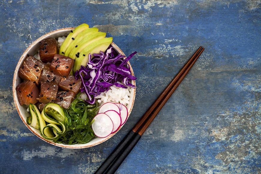 Food Trends for 2018: Poke bowl Food Trends Predicted For 2018